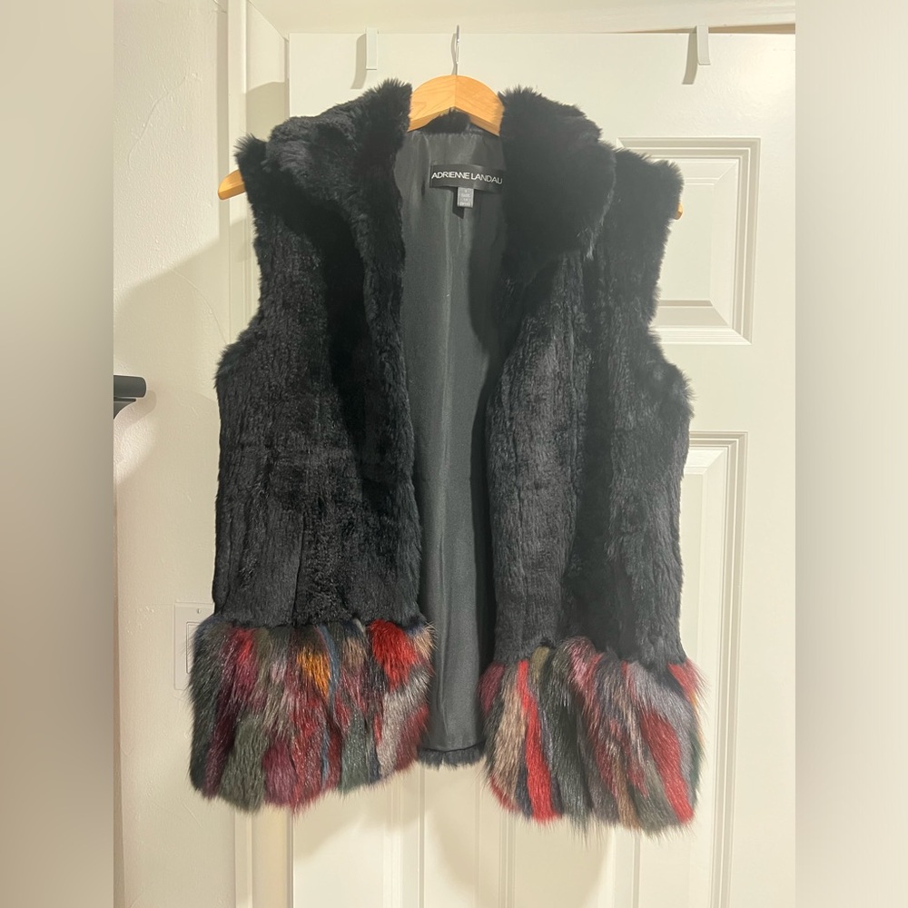 Adrienne Landau Fur Vest